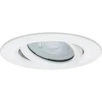 Light Prestige LAGOS weiße Einbau-Pendelleuchte IP65 GU10 50W LP-4425/1RM WH