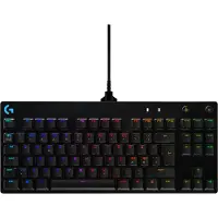 Logitech G 920-009391, Tenkeyless (80 - 87 %), Kabelgebunden, USB, Mechanischer Switch, RGB-LED, Schwarz