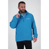 Deproc Active Regenjacke "ROBSON MEN", Herren, Gr. M (50), blau (petrol), Web, 100% Polyester, regular fit hüftbedeckend, verstellbar mit Gummizug, Jacken Regenjacke, auch in Großen Größen erhältlich