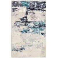 Gino Falcone Badematte "Ariella GF-148", blau (türkis multi), H:7mm, Polyester, Badematten, Badematte, Badteppich, bedruckt, modernes Design, weich & kuschelig