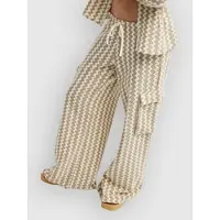 Roxy Outdoorhose "Charm The Snake", Damen, Gr. XS, Normalgrößen, beige (braunie), Obermaterial: 50% Baumwolle, 50% Polyester., Hosen Outdoorhose