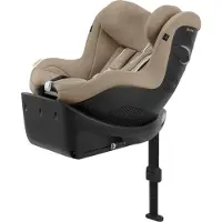 Cybex Autokindersitz "Gold, Sirona Gi i-size", Baby, beige (almond beige (plus)), Materialmix, Kindersitze Autokindersitz, mit integrierter Base