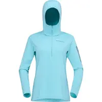 Norrøna - Women's Falketind Warm1 Hood - Fleecepullover Gr M blau