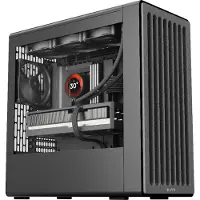 Havn BF 360 Flow, Midi Tower, PC, Schwarz, ATX, EATX, Mini-ATX, Mini-ITX, Acrylnitril-Butadien-Styrol (ABS), Nylon, SGCC, Silikon, Gehärtetes Glas, Zink, Gaming