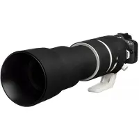 Easycover Objektivabdeckung Eiche für Canon RF 200-800mm F/6.3-9 IS USM Schwarz