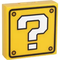 Paladone Mario Lampe Fragezeichenblock Von Super 19 Cm Gelb Gelb One Size