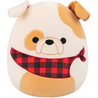 Squishmallows P24 Brock Bulldog 248585 Teddybär One Size
