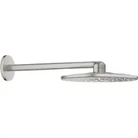 GROHE Smartactive, Regenduschkopf, Stahl, Wand, 31 cm