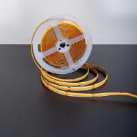 Näve COB-LED-Stripe L: 5 m - 500 cm lang, im Functional Style, aus Kunststoff, klar-transparent, LED – für Innenräume – Netzbetrieb – Fernbedienung