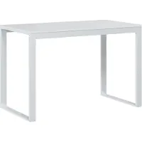 Syfax Computertisch Weiß 110x60x73 cm Holzwerkstoff