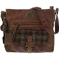 Rieker Schultertasche Taschen Kunstleder BraunS