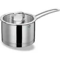 Küchenprofi Kuechenprofi SAN REMO 2390062816 Kasserolle inkl. Deckel, Edelstahl, 16 cm Durchmesser, Induktionsherd-geeignet