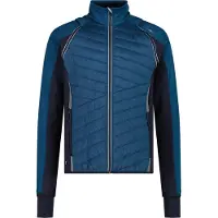 CMP Unlimitech Primaloft Hybrid Herren Jacke mit abnehmbaren Ärmeln blau 56