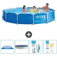 Intex Frame Pool Rund - 366x76 cm - 5-teilig S22456