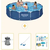 Bestway Steel Pro Rund - 396x84 cm - 4-teilig S22755