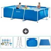 Intex Rechteckiger Frame Pool - 300x200x75 cm - 5-teilig S30186