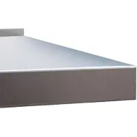 ASG Edelstahl Arbeitsplatte mit AK - 600x1000x40mm