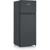 Severin DT 8762 - Kühl-Gefrierkombination - Freistehend Schwarz
