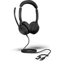 Jabra Evolve2 50 UC Stereo - Headset - On-Ear