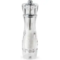 Peugeot Salzmühle VITTEL 23cm Acryl Transparent Stahlmahlwerk Gewürzmühle