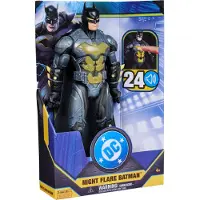 Batman DC Comics Batman – 30 cm Batman Actionfigur mit Licht und Sound, 4 Jahr(e), Schwarz