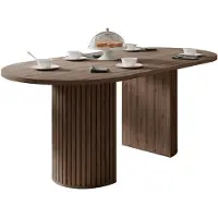 Mirjan 24 Tisch Wotkon, Esszimmer Tisch (Farbe: Nuss Okapi)