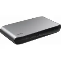 Belkin INC013VFSGY, Thunderbolt 4, USB 4 Type-A, Thunderbolt 4, USB 3.2 Gen 2 (3.1 Gen 2) Type-A, 40000 Mbit/s, 60 Hz, Schwarz, Grau, 150 W