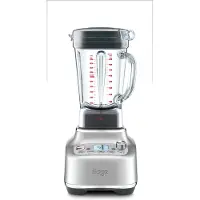 Sage the Super Q, Tischplatten-Mixer, 2 l, Pulsfunktion, Eis-Crusher, 2400 W, Schwarz, Edelstahl