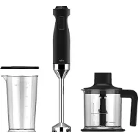 Witt 61650003, Tauchmixer, 0,8 l, Impulsfunktion, 1,3 m, 1000 W, Schwarz, Silber, Transparent