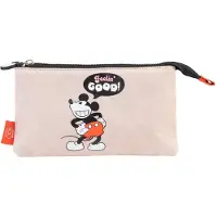 Grupo Erik Mäppchen Disney Mickey Mouse Jubiläum Federmappe 3fach - Stift Etui S