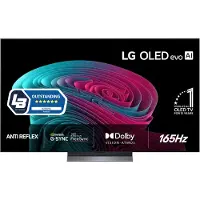 LG OLED evo AI OLED77C64LA, 195,6 cm (77"), 3840 x 2160 Pixel, OLED evo, Smart-TV, WLAN, Schwarz