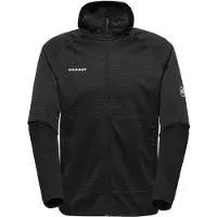 Mammut - Crag ML Hooded Jacket - Fleecejacke Gr M schwarz