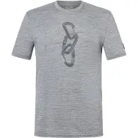 Super.natural - Carabineri Tee - Merinoshirt Gr 54 - XL grau