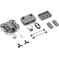 DJI Neo 2 Fly More Combo, 4 Rotoren, 12 MP, 2688 x 1512 Pixel, 7000 m, 1606 mAh, Schwarz, Grau
