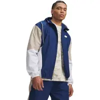 Under Armour Rival Woven Colorblock Jacke Blau M Mann Blau M