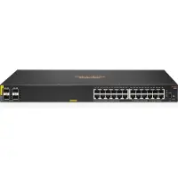 HP Aruba Networking Networking CX6100 24G Class4 PoE 4SFP+ 370W Switch, Managed, L3, Gigabit Ethernet (10/100/1000), Power over Ethernet (PoE), Rack-Einbau, 1U