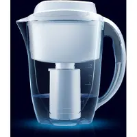 AQUAPHOR J.Shmidt A500, Aufsatz-Wasserfilter, 2,8 l, Transparent, Weiß
