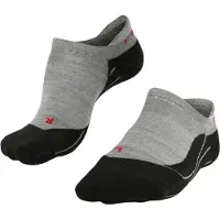 Falke - TK5 Invisible - Wandersocken Gr 42-43 grau/schwarz