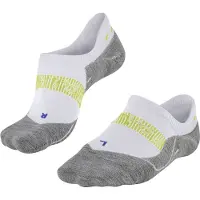 Falke RU4 Endurance Cool Invisible Herren Lauf Füßlinge, 42-43, Weiß