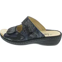 Belvida Damenschuhe Hausschuhe Pantolette Mehrfarbig Freizeit
