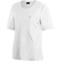 Maier Sports - Women's Waltraud H/S - Funktionsshirt Gr 46 weiß