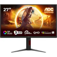AOC G4 Q27G4ZD/69, 67,3 cm (26.5"), 2560 x 1440 Pixel, 0,03 ms, Schwarz, Rot