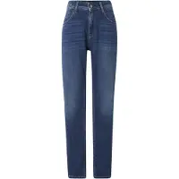 Replay Slim-fit-Jeans "MARTY", Damen, Gr. 26, Länge 28, blau (medium blau 879), Denim/Jeans, Obermaterial: 99% Baumwolle, 1% Elasthan, slim fit lang, Jeans Slim-fit-Jeans, mit leichter Waschung