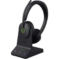 Yealink WH68 Teams Headset, Verkabelt & Kabellos, 20 - 20000 Hz, Anrufe/Musik, 155 g, Kopfhörer, Schwarz