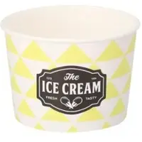 Papstar 9 X 200 Eisbecher, Pappe rund 150 ml Ø 7,7 cm · 5,5 cm "Früchte"