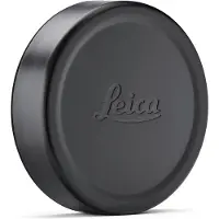 Leica Objektivdeckel Q E49 Aluminium schwarz