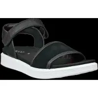 Ecco Sandale Soft (Vollnarbenleder) schwarz Damen