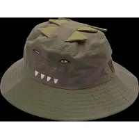 Mikk-Line - Kid's Summer Bucket Hat AOP - Cap Gr 49 cm - 18-24 Months oliv
