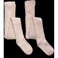 Minymo Wool Stocking - 2-pack burnished lilac (518) 68\\74