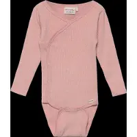 Minymo Wrap Body LS Rib misty rose (524) 50